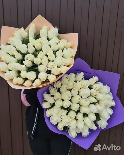 25 роз, 51 роза, 101 роза, доставка букетов