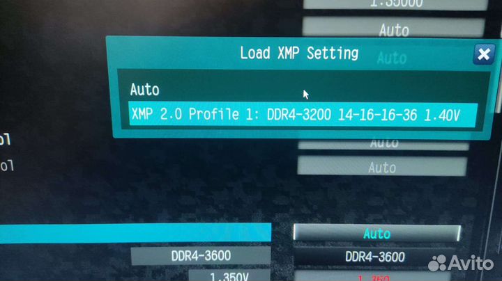 Оперативная память DDR 4 2*8gb 3200 cl14