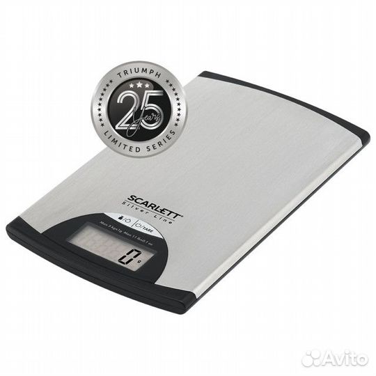 Весы кухонные scarlett SC-KS57P72 до 5кг стекло