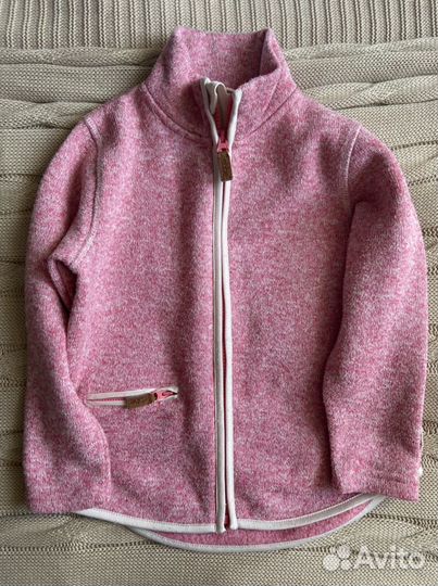 Кофта розовая, флис Ebbe kids, 104-116