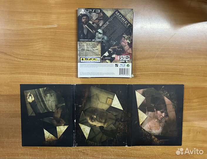 PS3 Heavy Rain в картоне (лот 3)