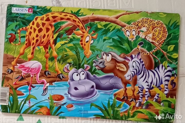 Пазлы Larsen для детей 3+