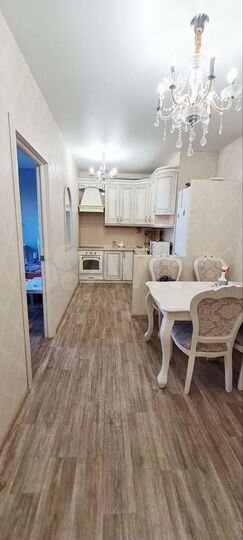 2-к. квартира, 57,6 м², 16/18 эт.