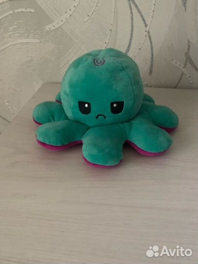 Мягкая игрушка осьминог перевертыш