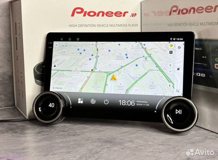 Магнитола 2 din android с крутилками (Арт.91771)