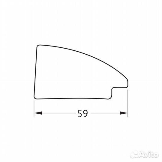 Зеркало Evoform Octagon BY 7429 65x65 брашированн
