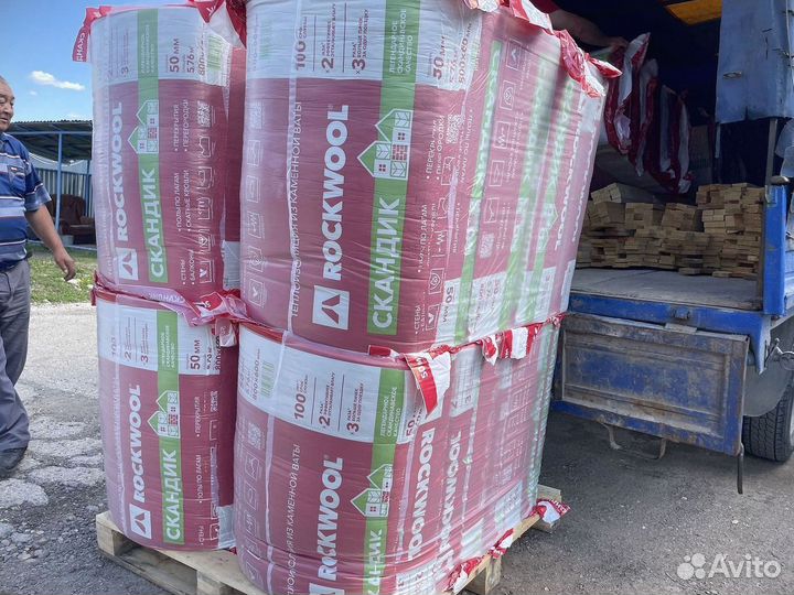 Rockwool скандик 100 для кровли