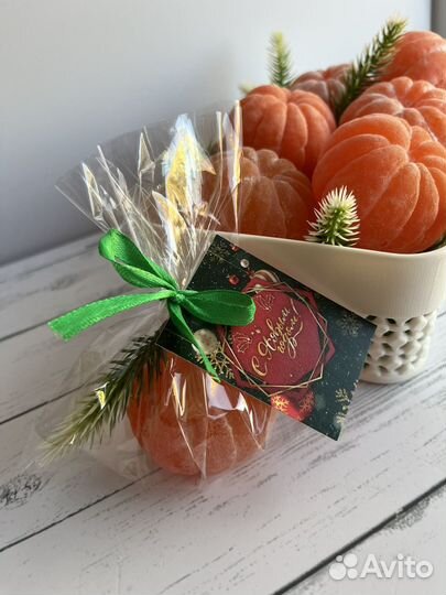 Мыло ручной работы мандарин опт и в розницу