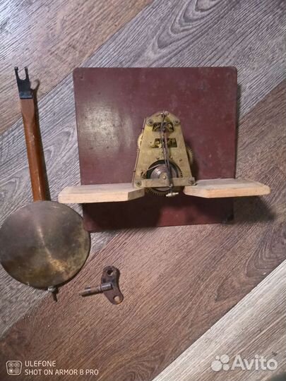 Настольные механические часы Молния СССР