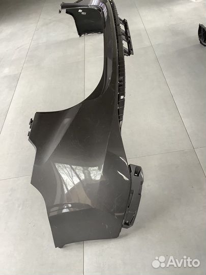 Задний бампер на hyundai santa fe 2020