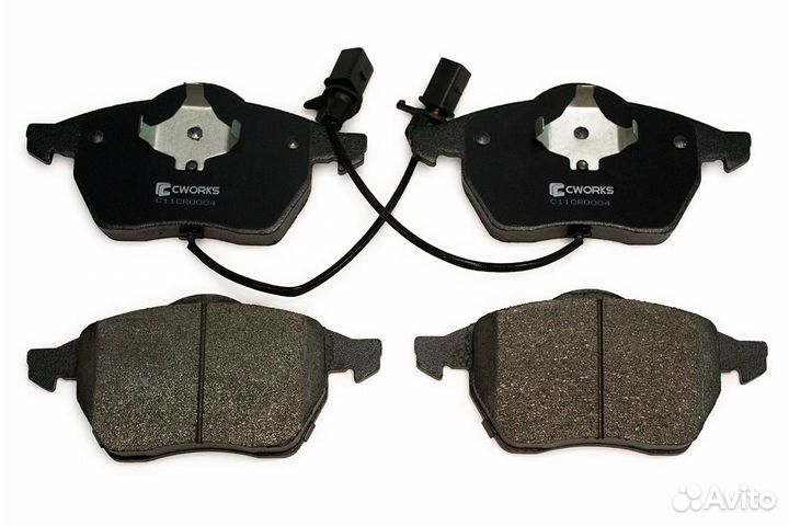 Тормозные колодки передние cworks audi A4 B5 A4 B7