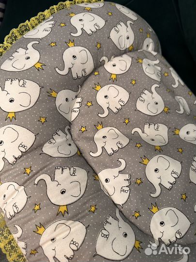 Кокон гнездышко большой для новорожденных