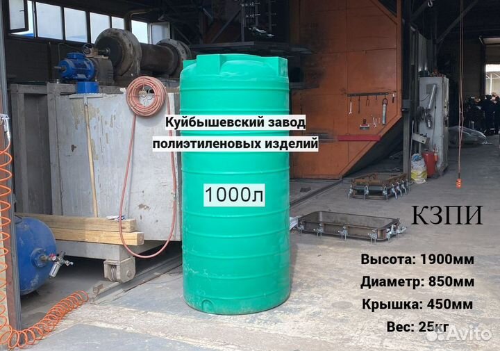 Пластиковая емкость