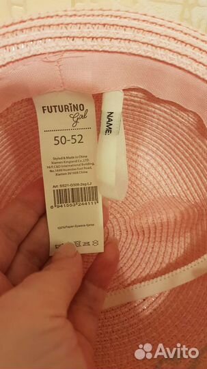 Шляпа для девочки