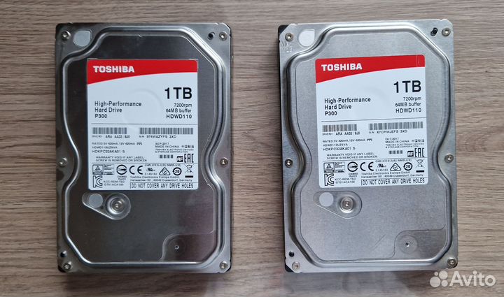 Жесткий диск и ssd