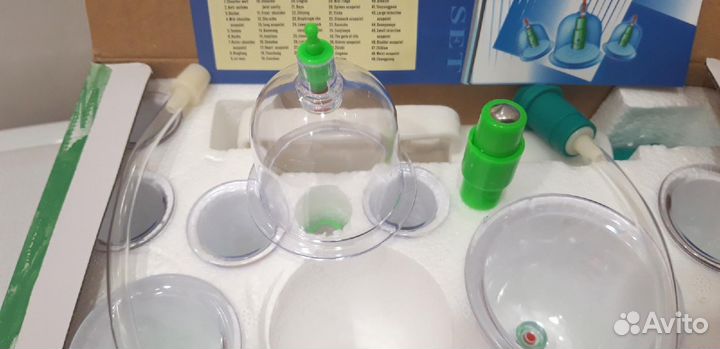 Массажные вакуумные банки 12шт. в упаковке