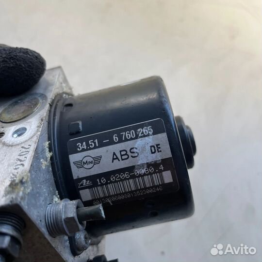 Блок абс, 34516760265 Mini One - Cooper R50 - 53 2001-2006 года