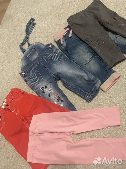 Вещи пакетом на девочку