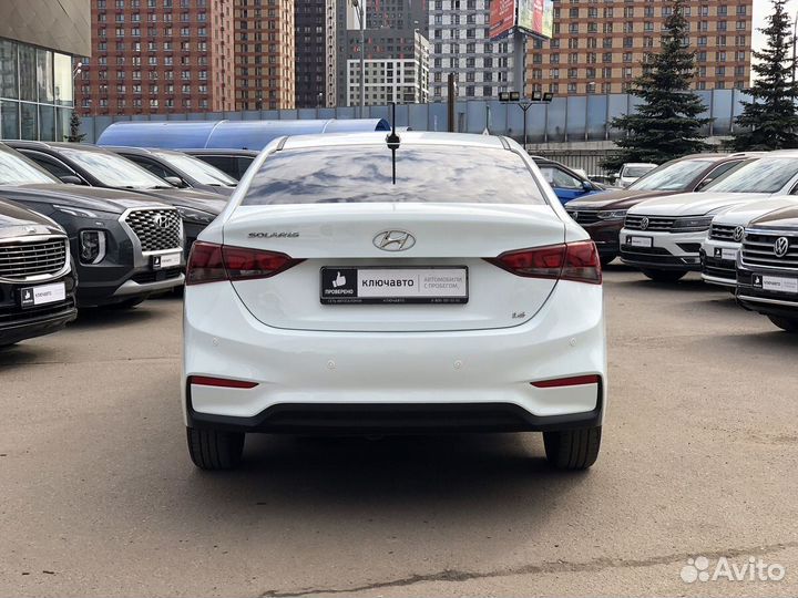Hyundai Solaris 1.6 AT, 2018, 118 501 км