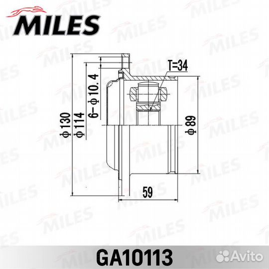 ШРУС ford galaxy 95/skoda superb 02/VW sharan 95-в