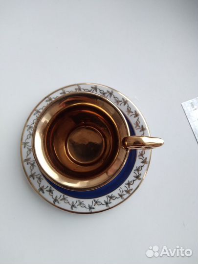 Кофейная пара фарфор гдр