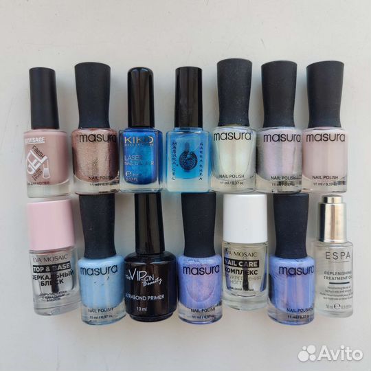 Набор лаков для ногтей и масло