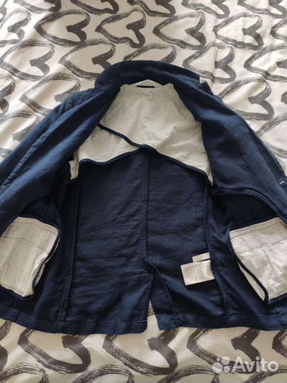 Пиджак на мальчика 134