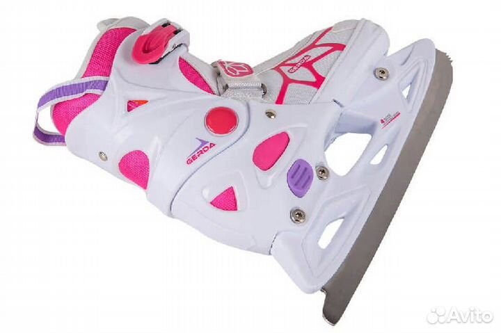 Коньки раздвижные детские Tech Team Gerda р.37-40