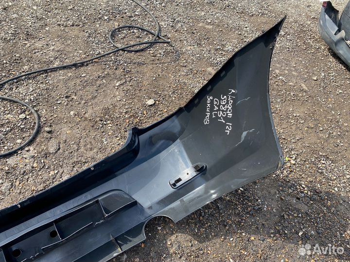 Бампер задний Renault Logan 2012г