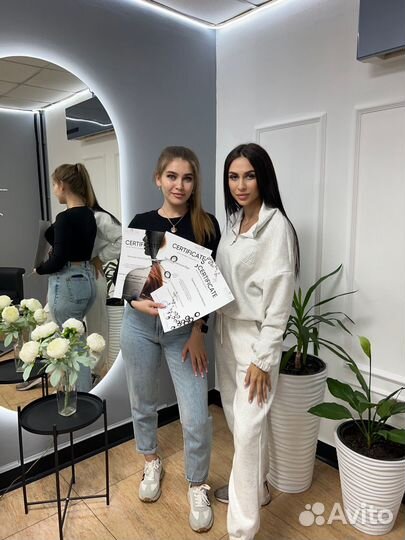 Кератиновое выпрямление волос обучение