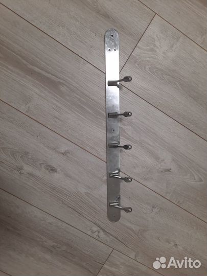 Вешалка настенная нержавеющая