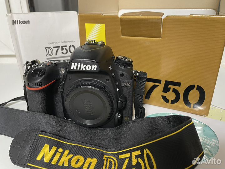 Зеркальный фотоаппарат nikon D750