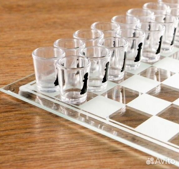 Алко-шахматы 25х25 см