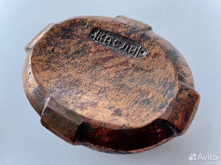 Шкатулка «Амур и Психея» Касли чугун бронзирование