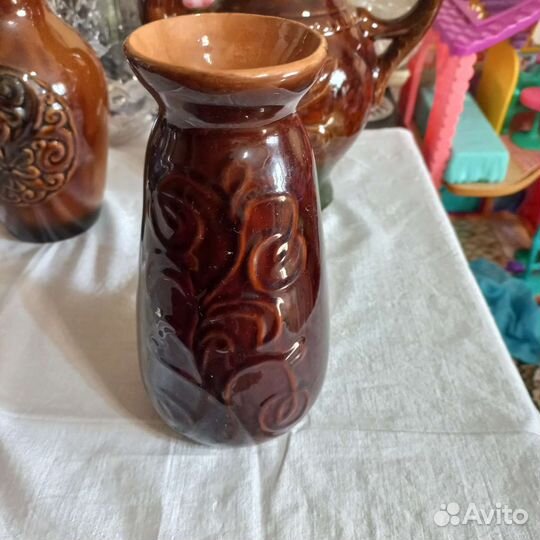 Кувшины грузинская обливная керамика