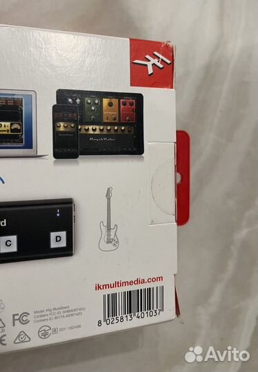Беспроводной midi контроллер iRig Blueboard