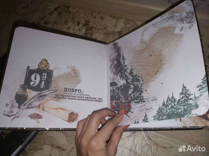 Фотоальбом/книга для записей ручной работы