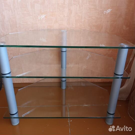 Стеклянная тумба