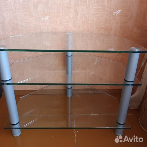 Стеклянная тумба