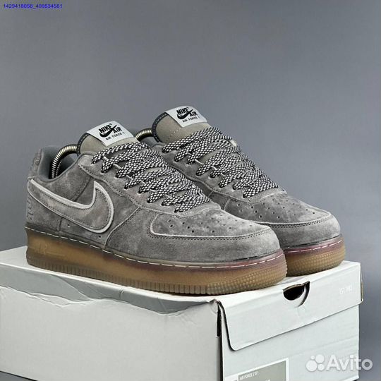 Кроссовки Nike Air Force 1 Low (с мехом) (Арт.49599)