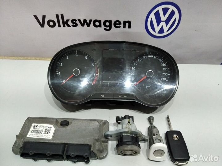 Комплект эбу VW Polo