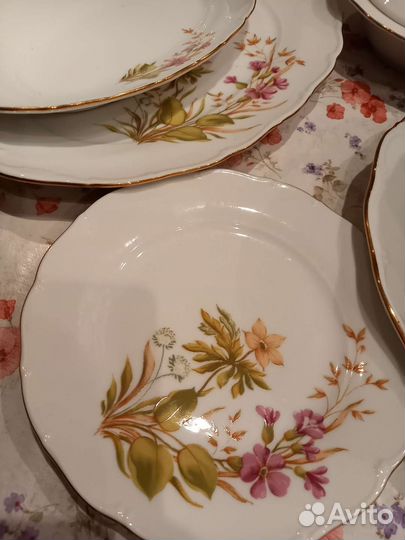 Столовый сервиз чехословакия