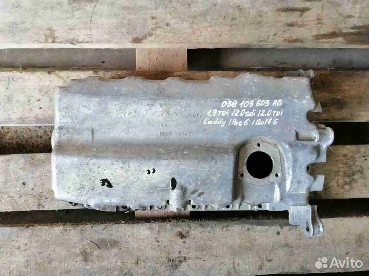 Поддон Volkswagen golf 5 (1K1 2003-2009) 038 103 6