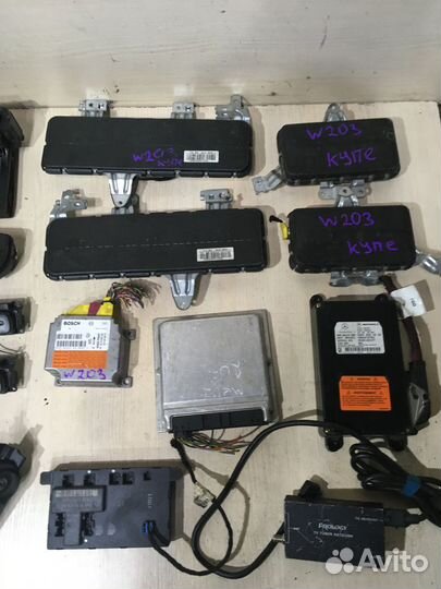 Блок управления двигателем Мерседес W203