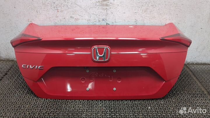 Подсветка номера Honda Civic 2015, 2016