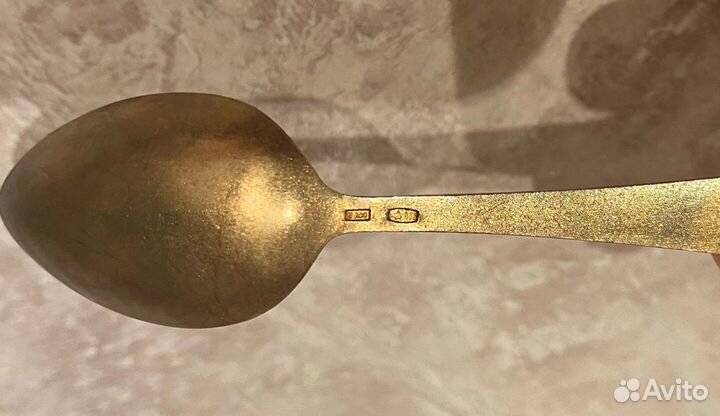 Серебряные ложки с эмалью