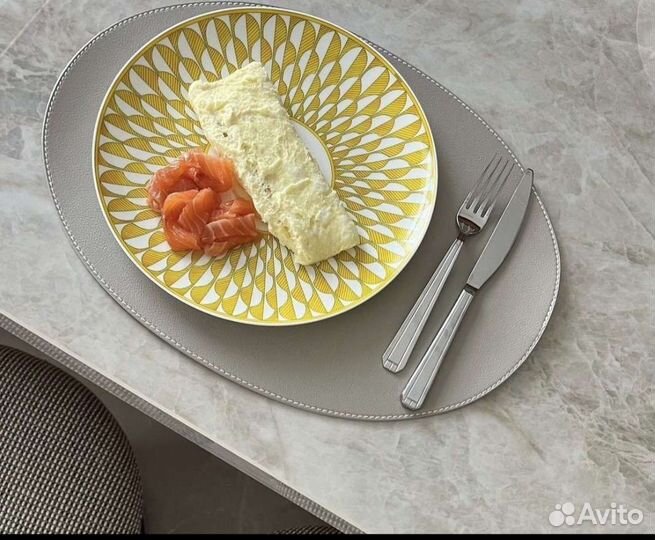 Плейсмат натуральная кожа