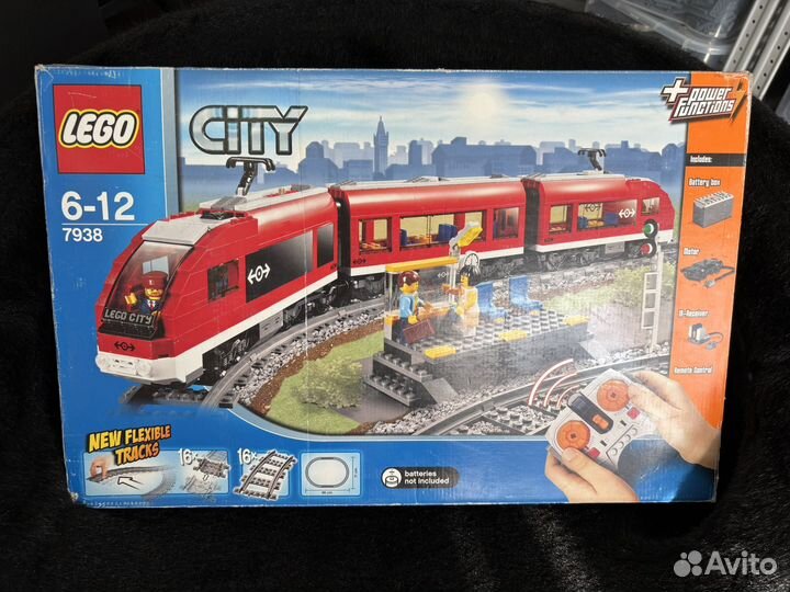 Lego city 7938 Пассажирский поезд