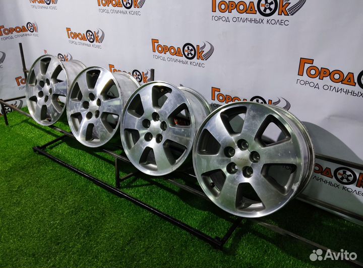 К-кт дисков ориг литых R15 subaru 5х100