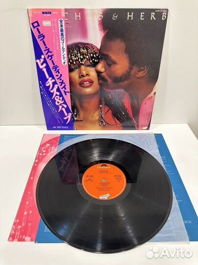 Peaches & Herb – Twice The Fir LP Japan OBI NM